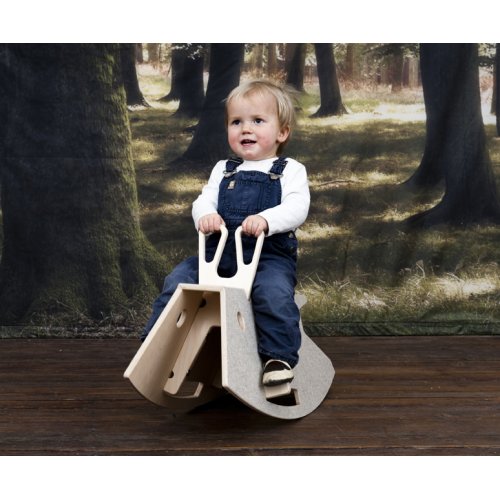 Constantin - Lapin à bascule - Sable